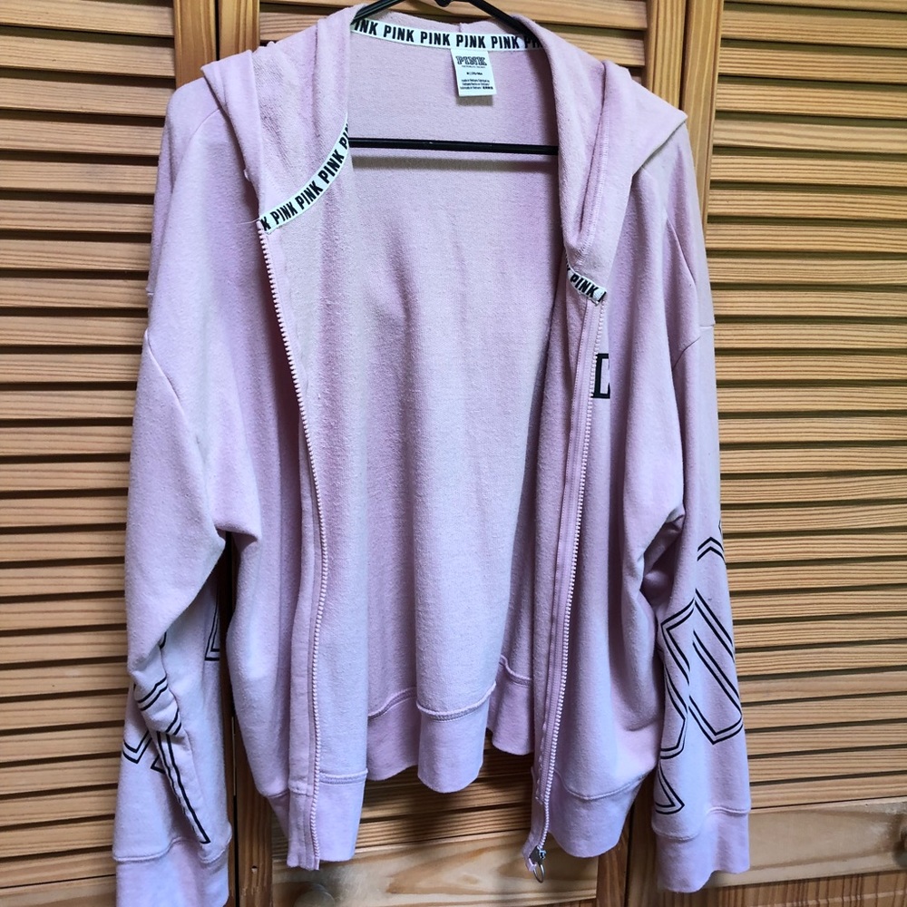 VS PINK Zip-up Sweatshirt